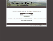 Tablet Screenshot of grandmaschultz.com